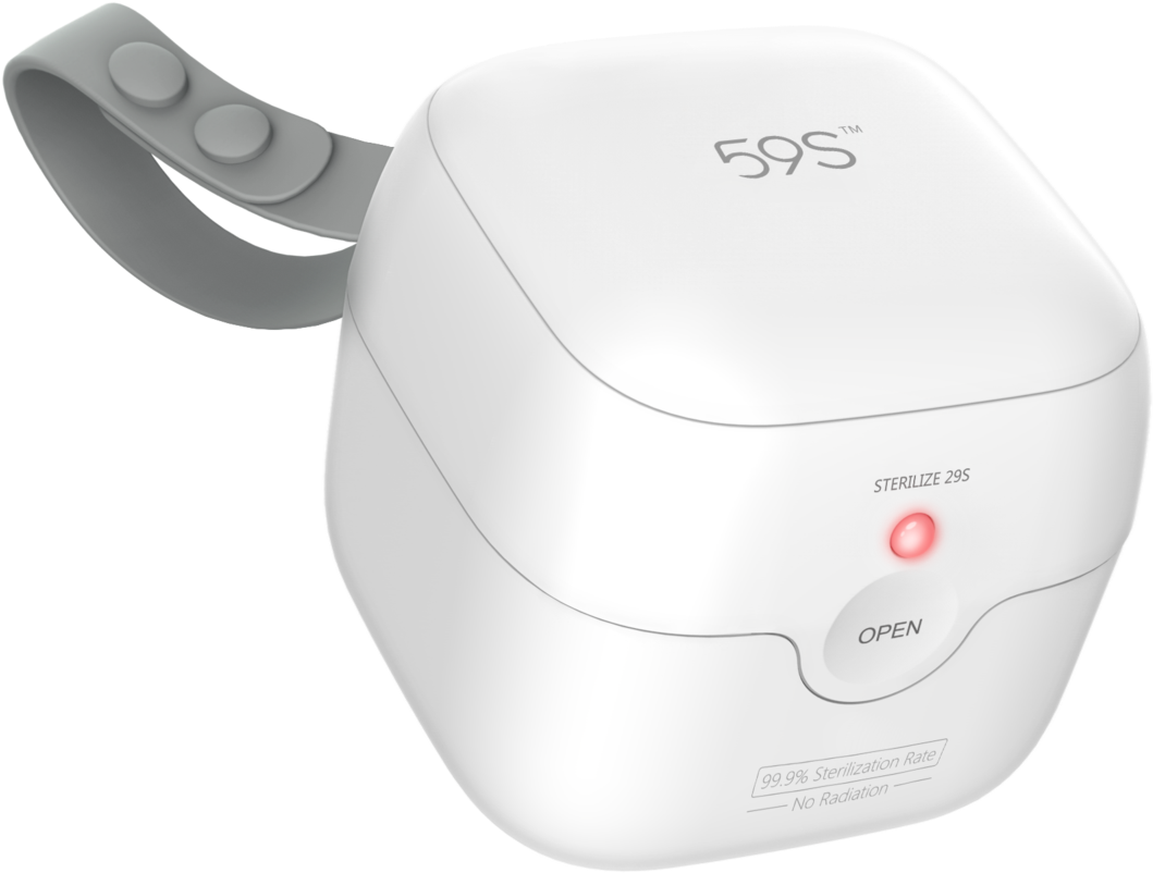 59s Mini Sterilizer Box S6 For Baby Pacifier Earrings - Rice Cooker (2000x1642), Png Download