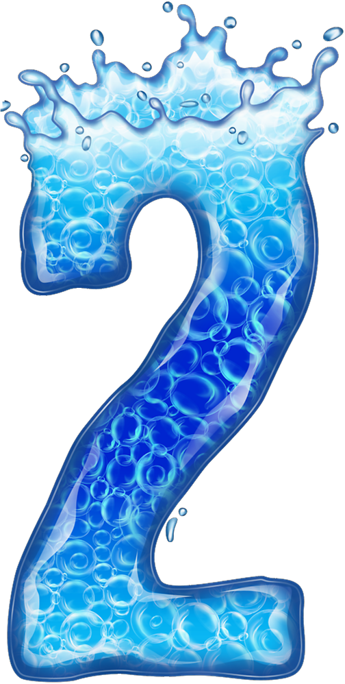 Numbers ‿✿⁀ Numero 24, Letras Decoradas, Guardarropas, (504x998), Png Download