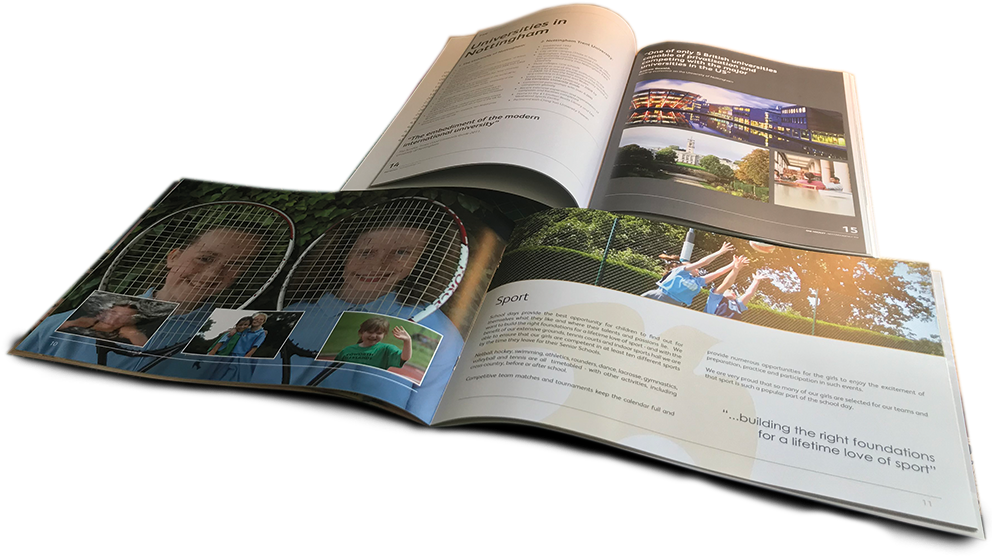 Brochure Design - Science Book (1000x566), Png Download