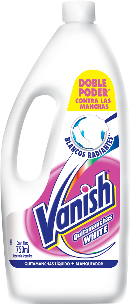 Vanish White Quitamanchas Blanqueador - Vanish Oxi Action (1000x1000), Png Download
