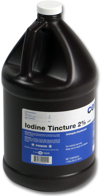 Topical Antiseptic Used As An Aid In Treatment Of Minor - Tincture Of Iodine 2% (800x800), Png Download