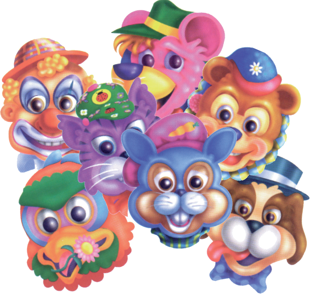 Beautiful Caretas Cartulina Para Nios De Animalitos - Caretas De Cartulina (1078x1023), Png Download