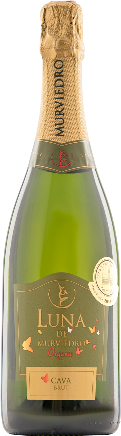 Luna De Murviedro Organic Brut Nota De Cata Presencia - Champagne (681x1450), Png Download