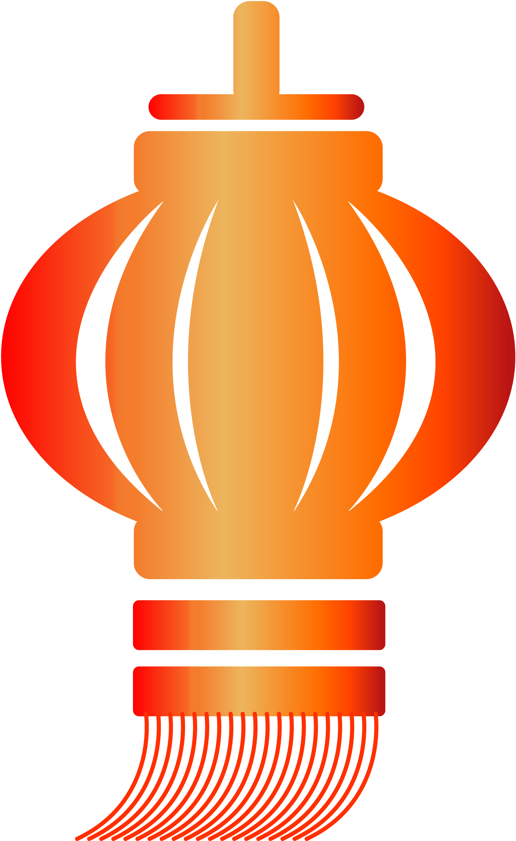 Red Gradient Festive Auspicious Png And Vector Image - Illustration (4167x4167), Png Download