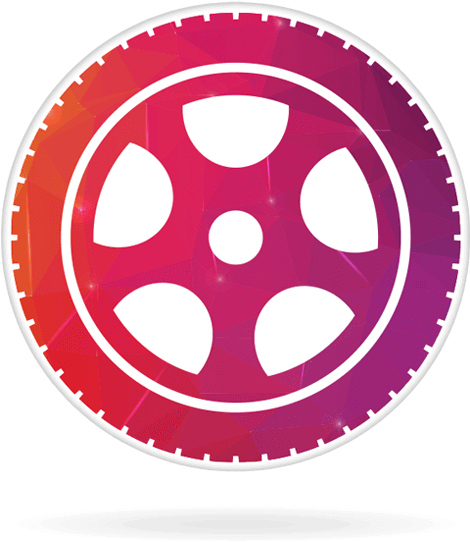 Fort Collins Web Design Red Rocket Web Specialists - Truck Wheel (521x595), Png Download