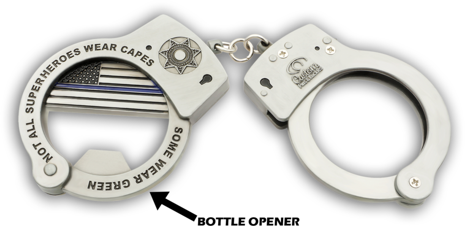 Cdc Handcuff Bottle Opener - Engagement Ring (1060x707), Png Download