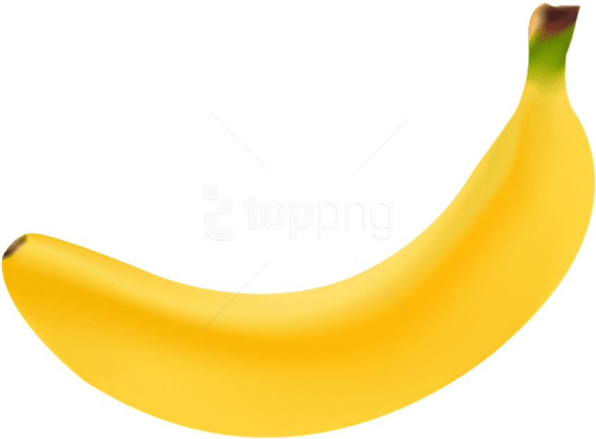 Free Png Banana Transparent Png - Banana Png (850x628), Png Download