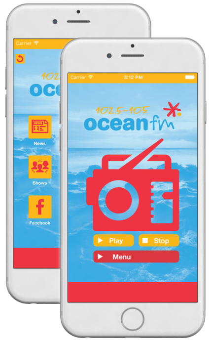 Splash Screen - Ocean Fm (439x707), Png Download