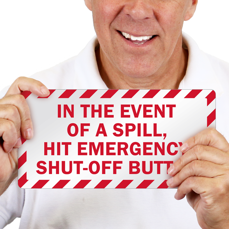 In The Event Of A Spill, Hit Emergency Shut Off Button - Senior Citizen (800x800), Png Download