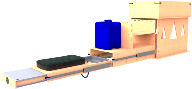 Trail Chef Deluxe - Plywood (800x449), Png Download