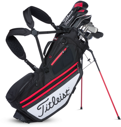2019 Titleist Hybrid 14 Players Bag - Titleist Hybrid 14 Stand Bag (800x534), Png Download