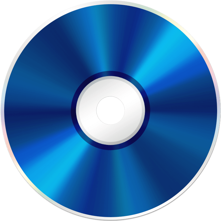 Disct@2 Blank Disc - Blu Ray Optical Disk (740x740), Png Download