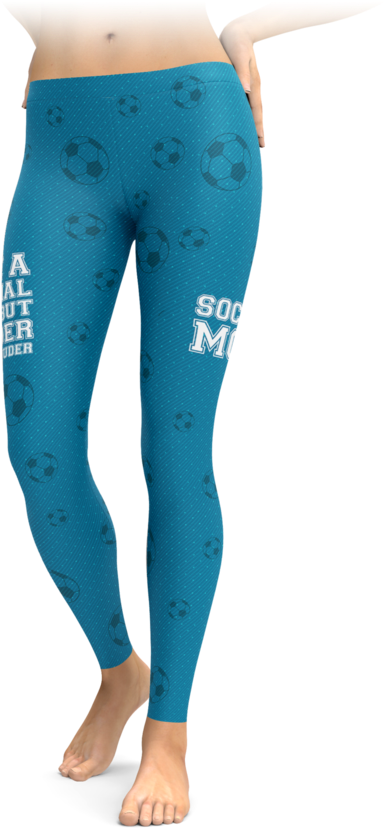 Soccer Mom Leggings - Guinea Pig Leggings (740x896), Png Download