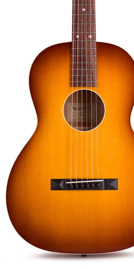 Waterloo Wl-s Acoustic Guitar - Acoustic Guitar (450x899), Png Download