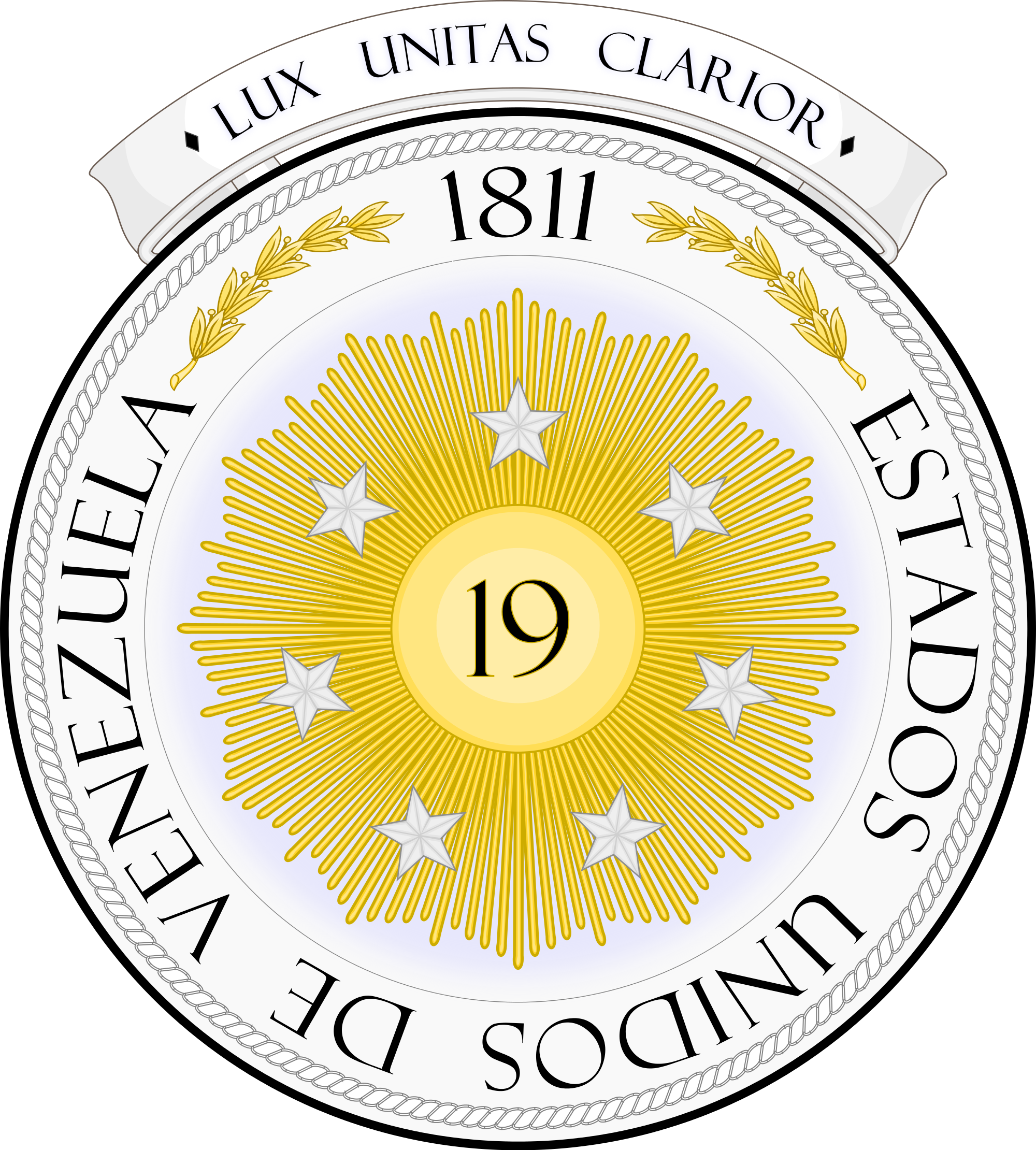 Open - Escudo De Venezuela 1811 (2000x2220), Png Download