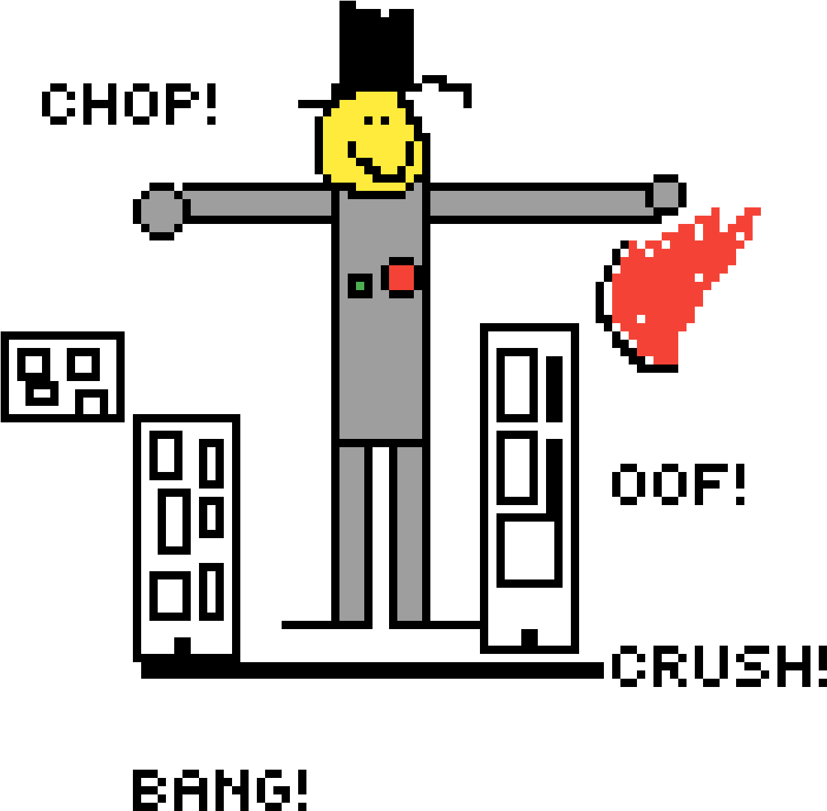 Giant Smiley Robot Knocking Down Buildings - Red Bull Ring (1200x1200), Png Download