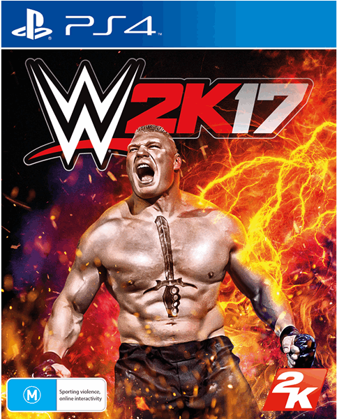 Wwe 2k17 - Playstation 4 Wwe 2k17 (600x600), Png Download
