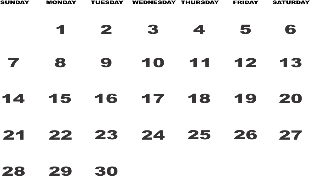 Free Blank Calendar Png - March 2012 Calendar Printable (1000x578), Png Download