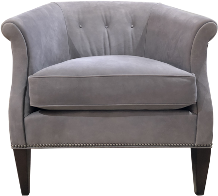 Suede Is Such A Soft And Fine Texture, Making It Perfect - Club Chair (736x460), Png Download