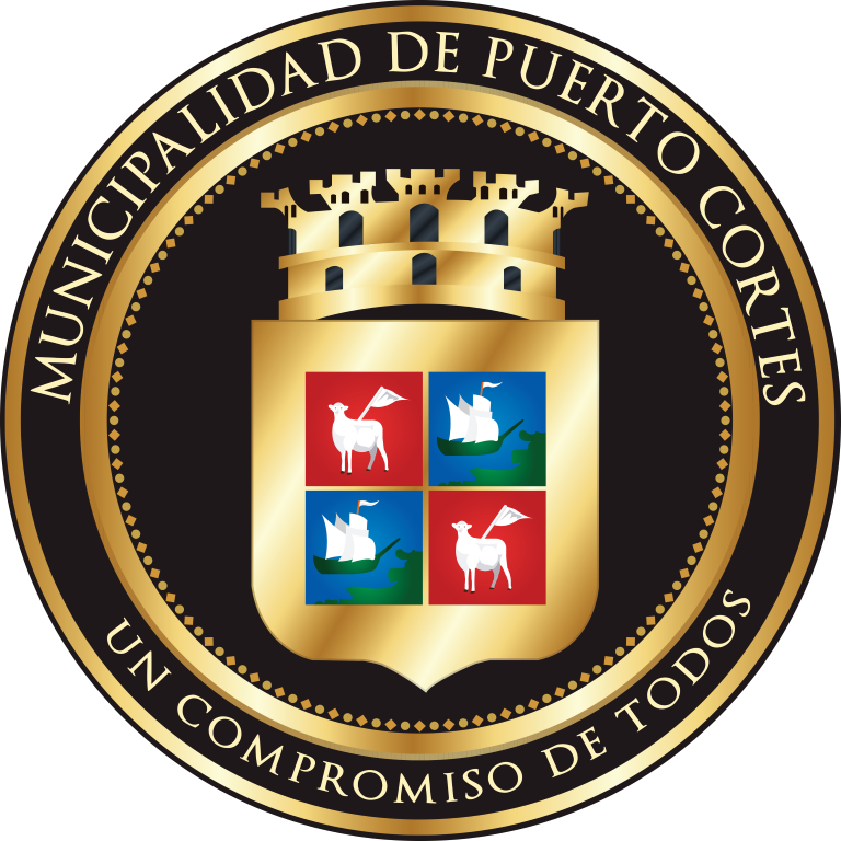 Municipalidad De Puerto Cortés - Emblem (768x768), Png Download
