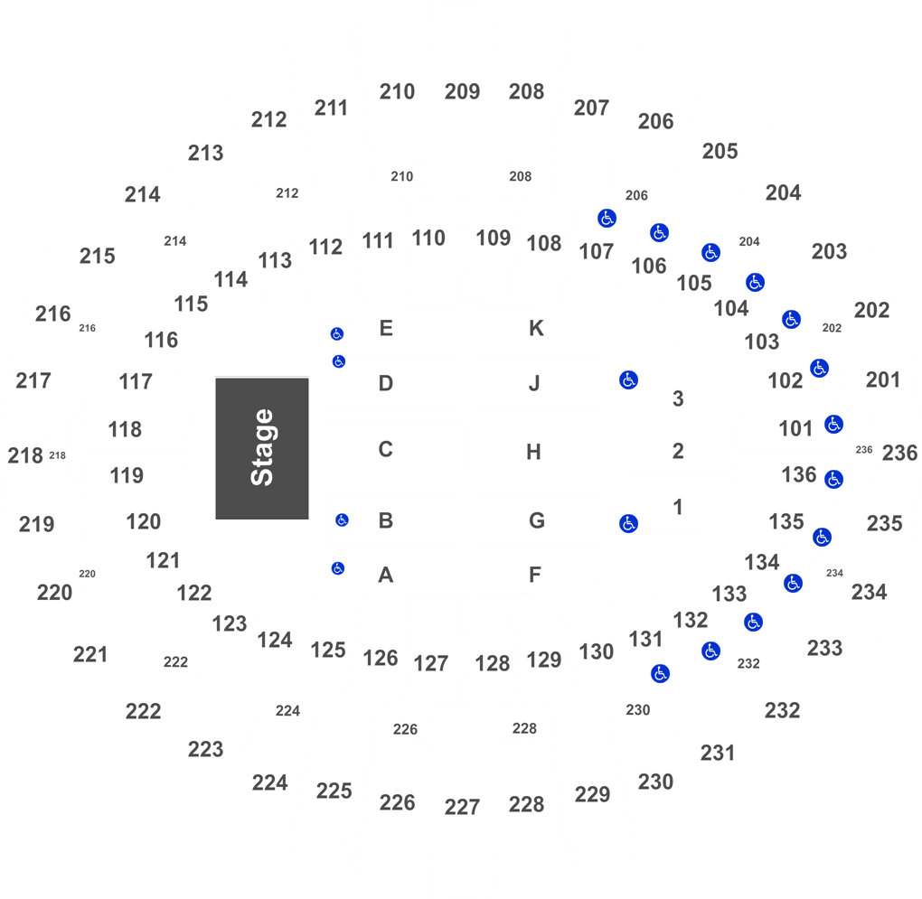 Nicky Jam Tickets At The Forum - Diagram (1050x1022), Png Download