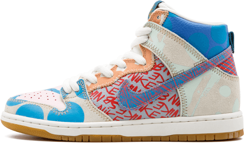 Nike Sb Zoom Dunk High Premium "thomas Campbell/what - Nike Sb Zoom Dunk High Premium (1000x600), Png Download