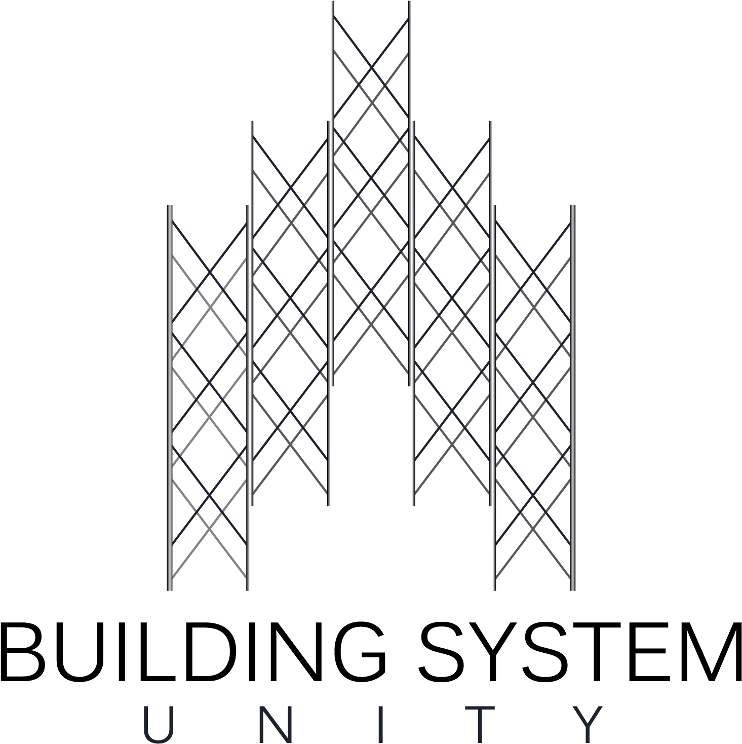 Logo For Company Building System Unity - Line Art (2531x1899), Png Download