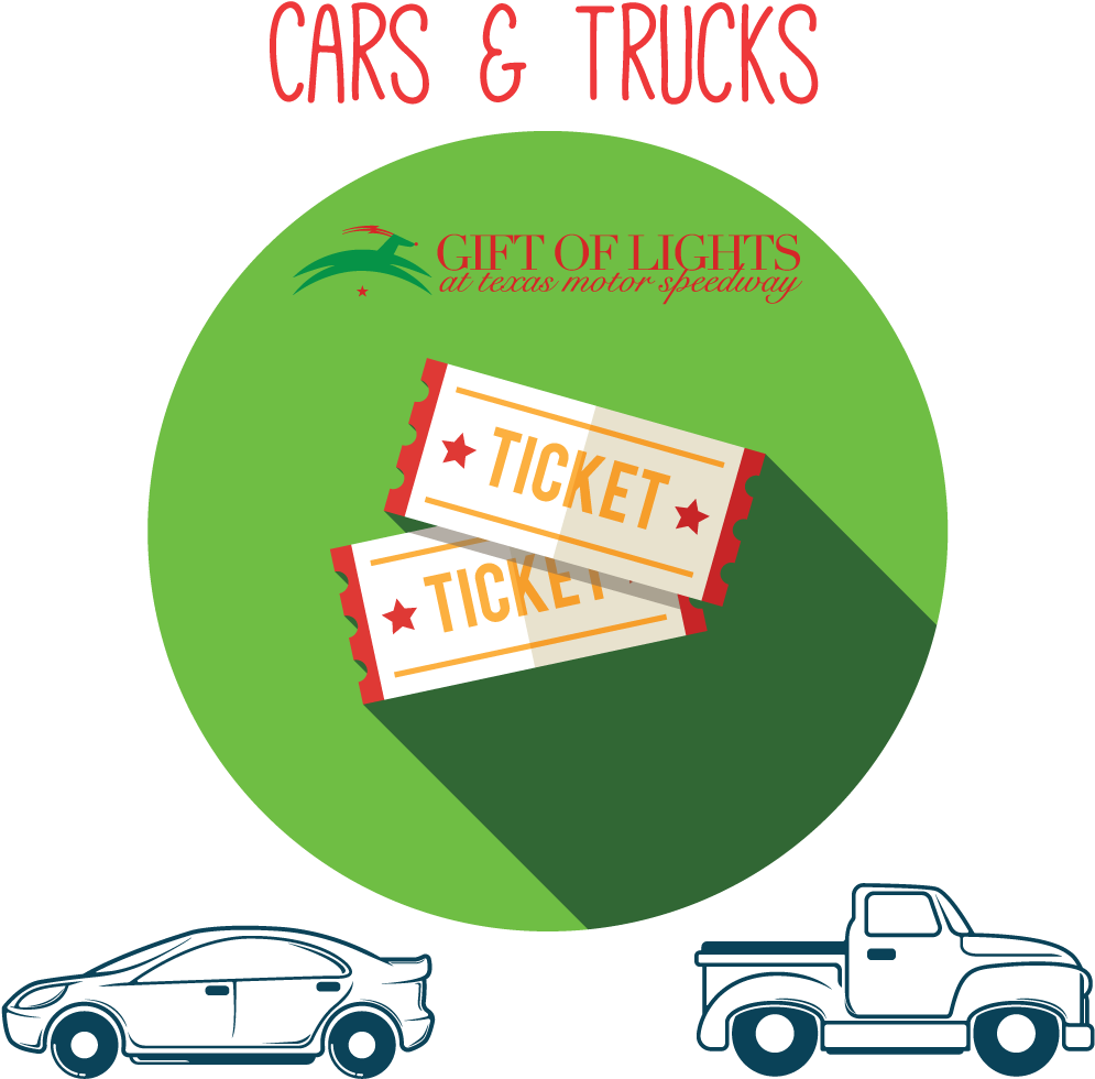 Gift Of Lights - Pickup Truck (1000x1000), Png Download