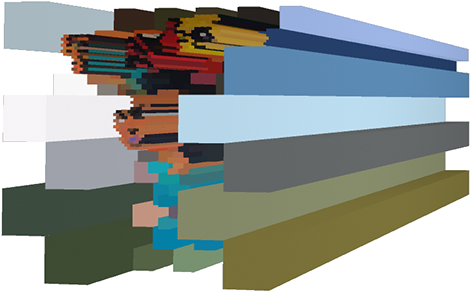 Pixel Decomposition - Graphic Design (1200x675), Png Download