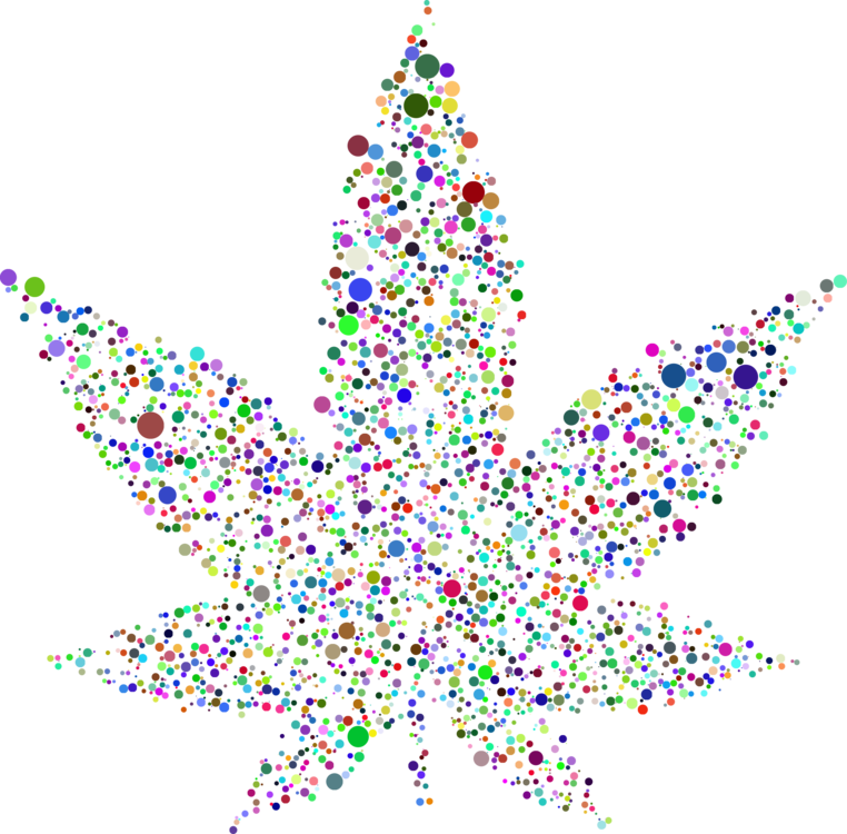 Cannabis Christmas Tree Flyer Leaf Christmas Day - Transparent Marijuana Christmas Clipart (762x750), Png Download