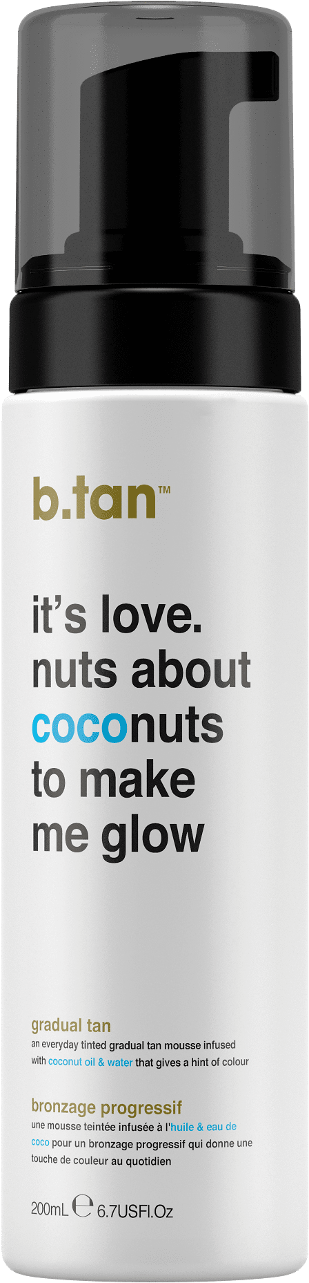 Tan Gradual Tan It's Love Nuts About Coconuts To Make - Kör Sakta Lekande Barn (692x2031), Png Download