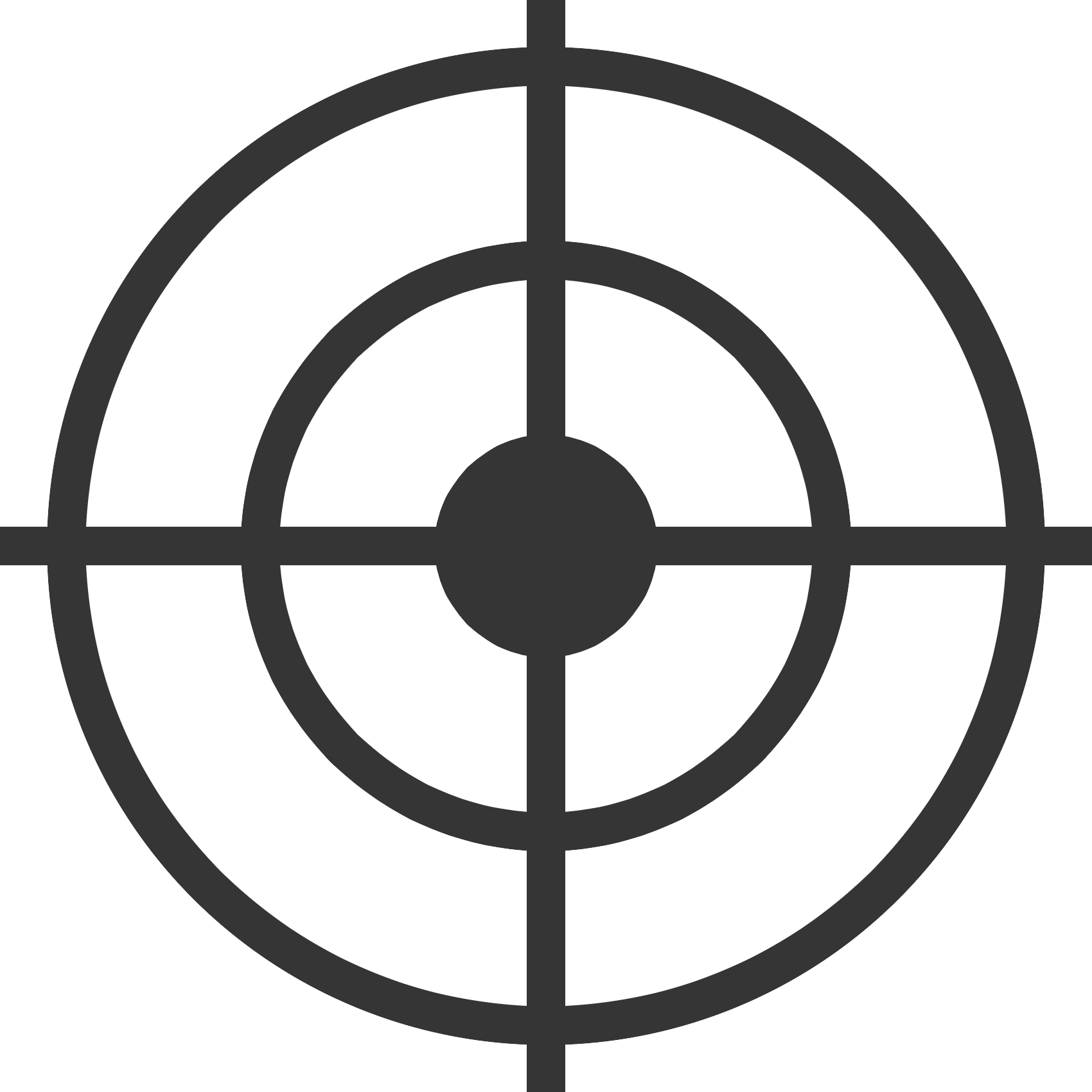 Shooting Target Png - Maker's Mark (1700x1700), Png Download
