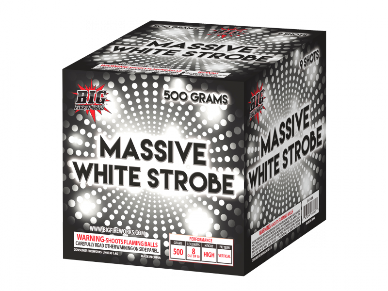 Massive White Strobe - Box (800x600), Png Download