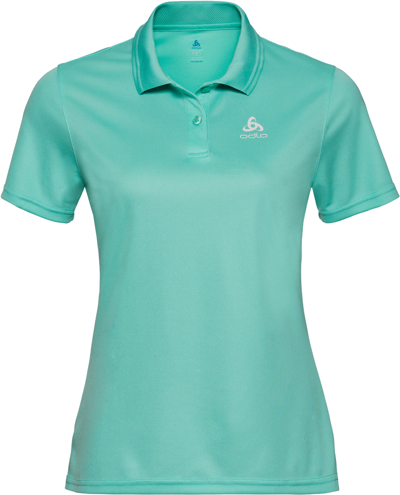 Odlo Tilda Poloshirt Women Cockatoo - Polo Shirt (1000x1000), Png Download