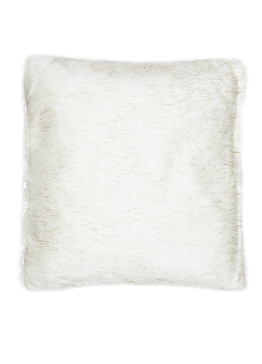Image For 24x24" Ivory Arctic Fox Fur Decorative Pillow - Wood (519x804), Png Download
