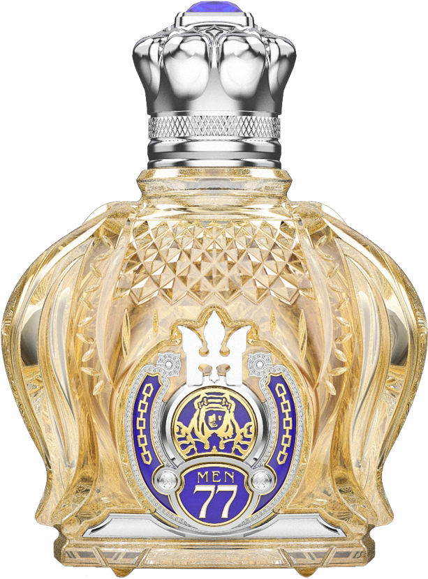 77 For Men 100ml Refill - Glass Bottle (1080x1080), Png Download