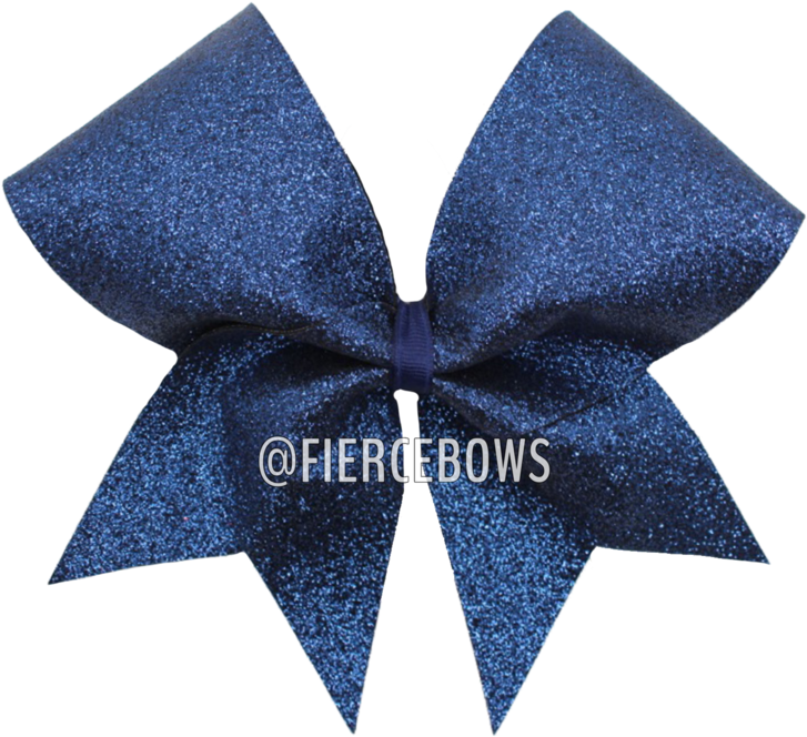 Glitter Cheer Bow - Girly Girl (800x800), Png Download