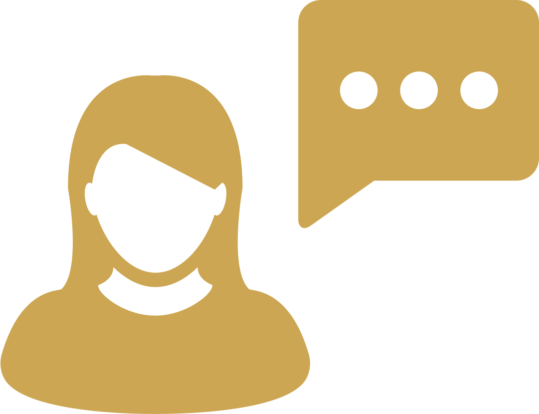 Woman Talking Icon - Female Person Icon (1081x830), Png Download