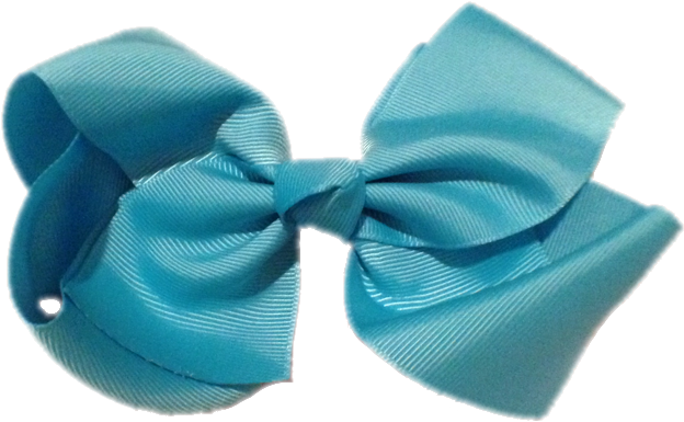 Jumbo Hair Bow - Satin (640x640), Png Download