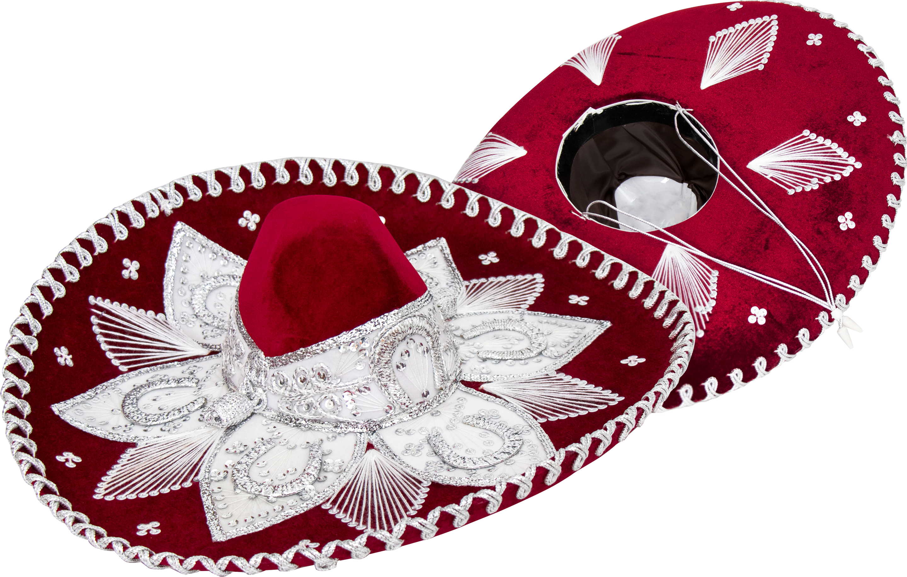 Genuine Sombrero Adult Mariachi Sombrero Charro Hat - Sombrero (2880x1833), Png Download
