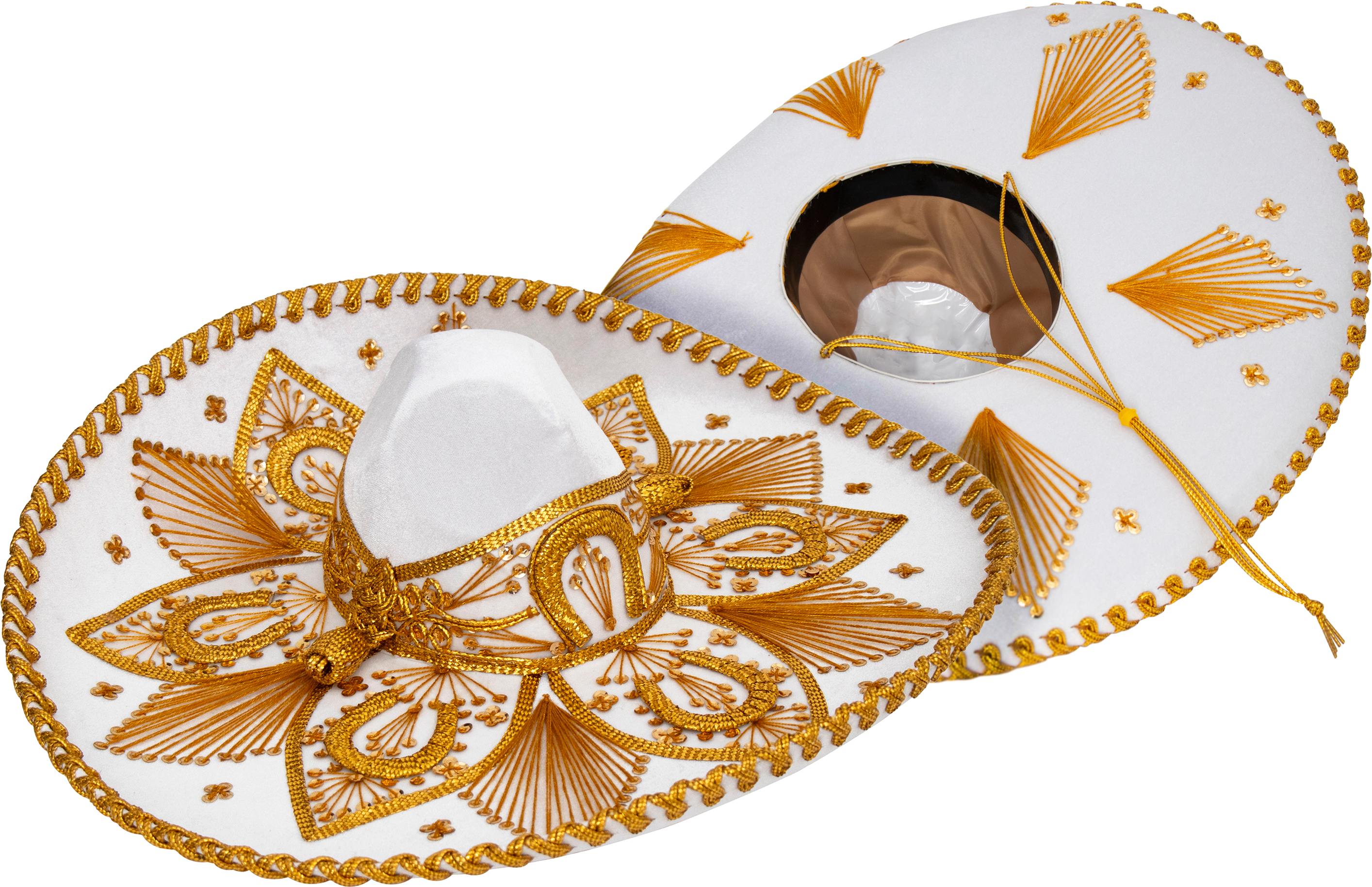 Genuine Sombrero Adult Mariachi Sombrero Charro Hat - Hat (2880x1833), Png Download
