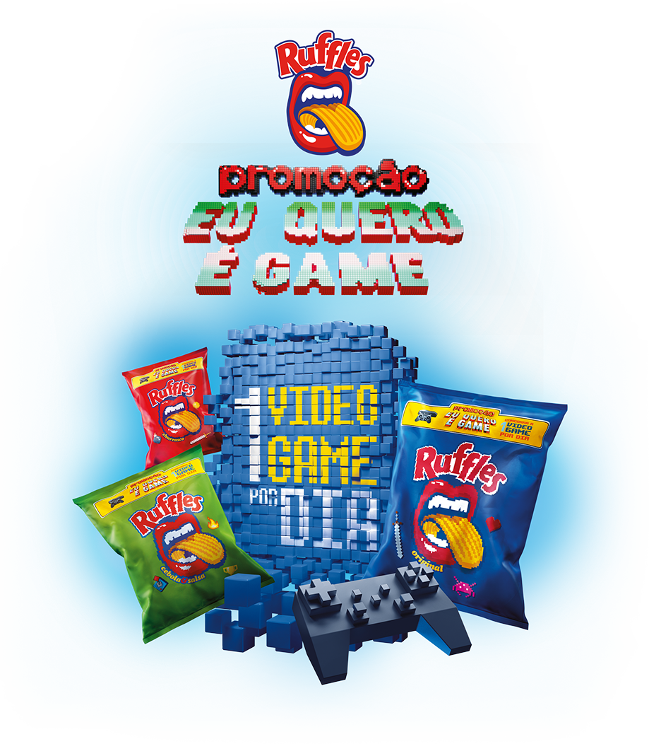 Promo O Eu Quero Game - Ruffles Promoção Video Game (919x1052), Png Download