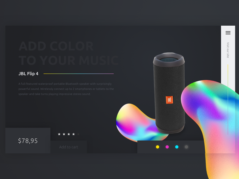 Jbl Landing Page 🔊 - Graphic Design (800x600), Png Download