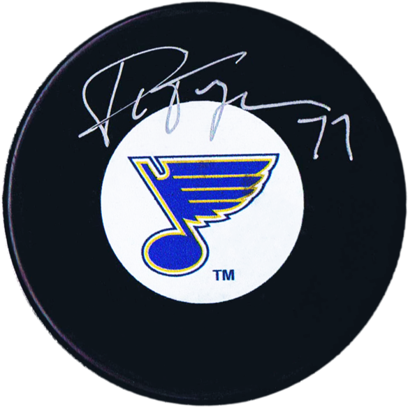 Pierre Turgeon Autographed St - Circle (600x614), Png Download
