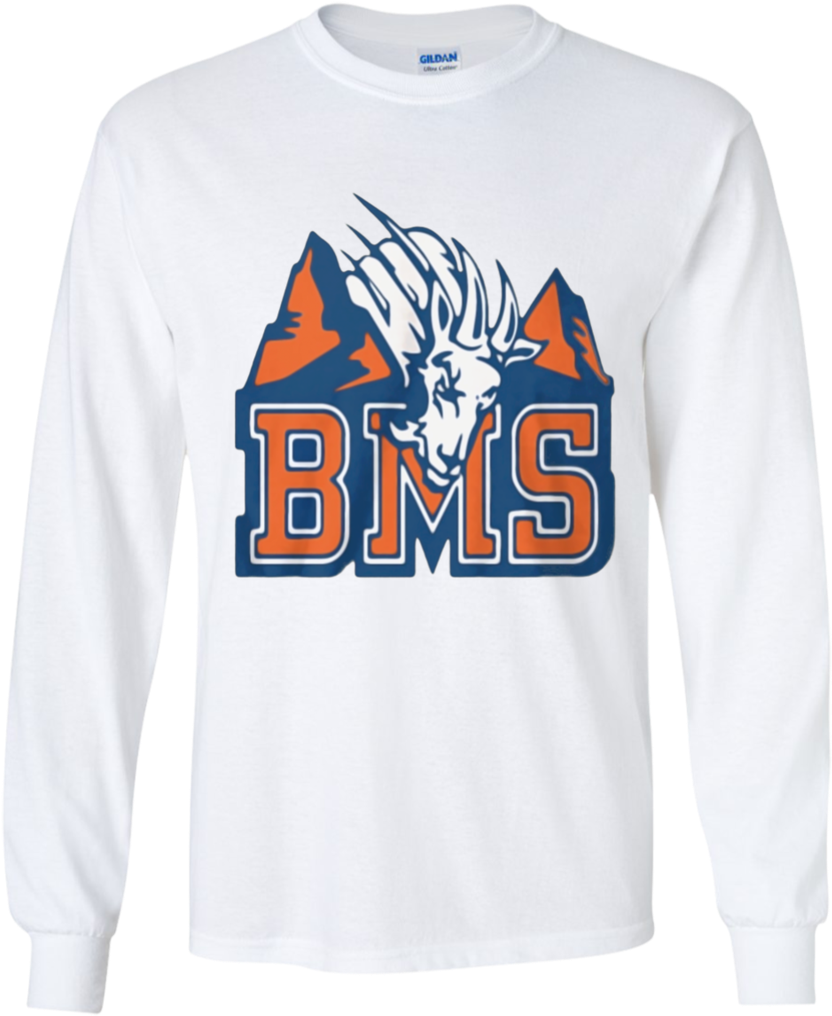 Bms Shirt - Blue Mountain State Mascot (1024x1024), Png Download