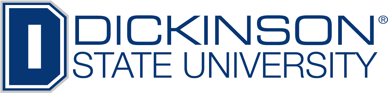 Logo Horizontal Full Color - Dickinson State Logo (1257x321), Png Download