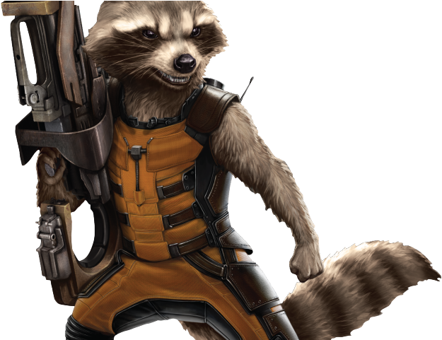 Guardians Of The Galaxy Clipart Svg - Guards Of The Galaxy Rocket (640x480), Png Download