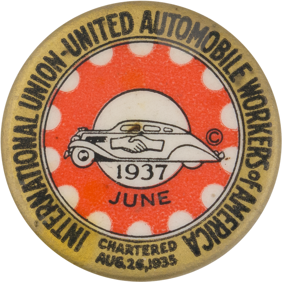 United Automobile Workers Of America June - Emblem (1000x1000), Png Download