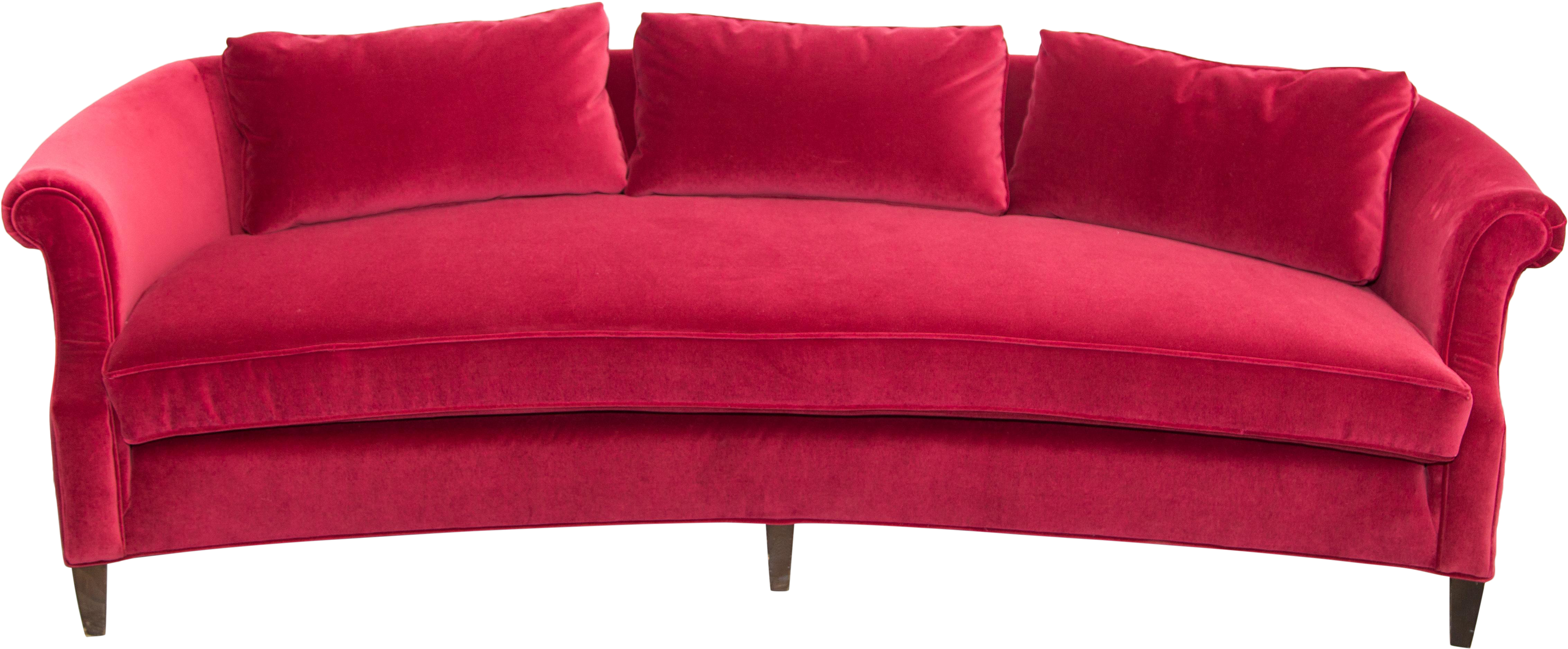 Drexel Heritage Dorothy Draper Sofa In A - Bed Sheet (5033x2084), Png Download