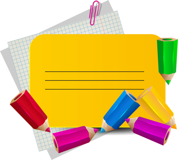 Svg Stock Colored New Imagenesanimadas Co Crayons Ecole - Paper (600x541), Png Download